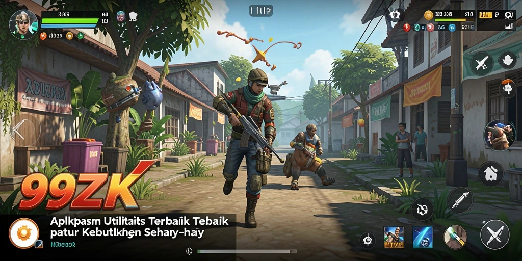 Tampilan antarmuka 99ZK yang efisien dan mudah digunakan.