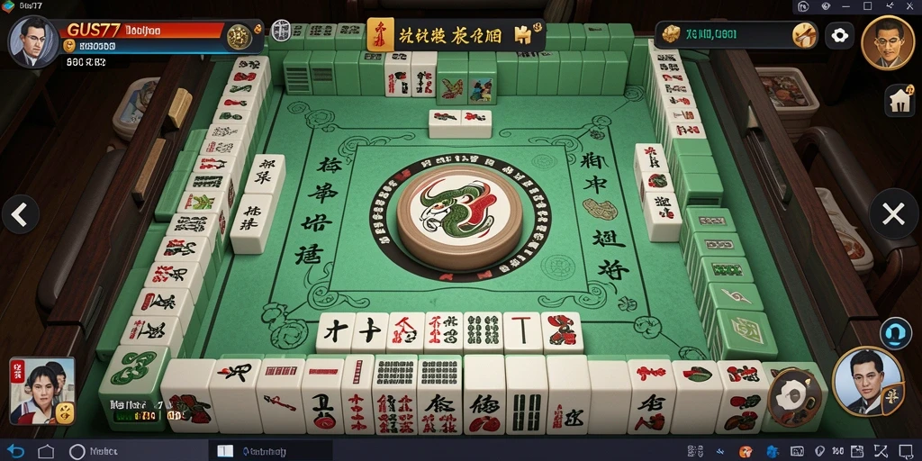 Tampilan gameplay menarik di GUS77 dengan efek visual yang mencolok.