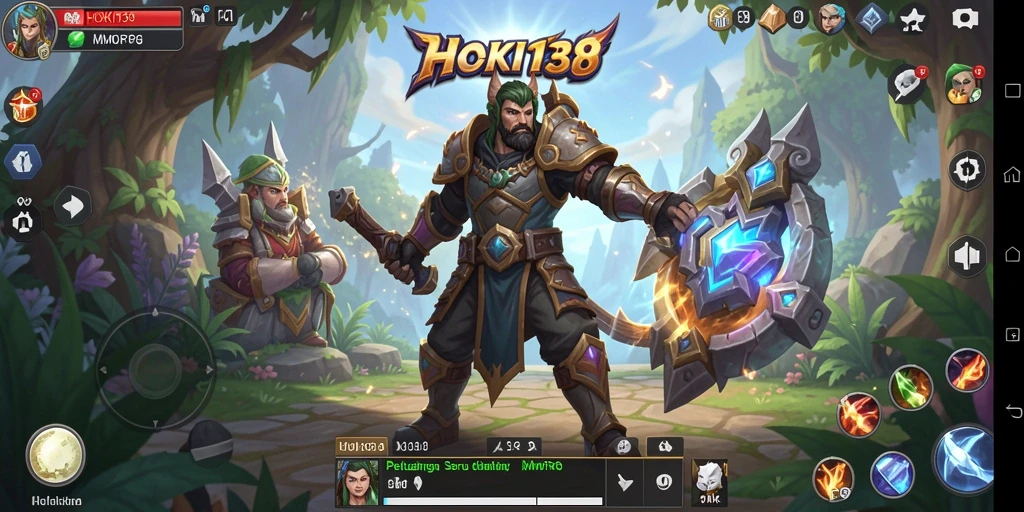 Tampilan gameplay HOKI138 yang mendebarkan dalam petualangan MMORPG.