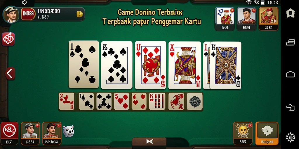Tangkapan layar dari gameplay menarik Domino IND89.