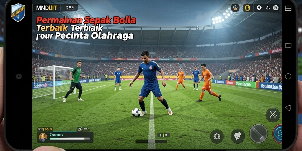 Tampilan gameplay mendebarkan dari MNDUIT yang mengajak Anda bertanding.