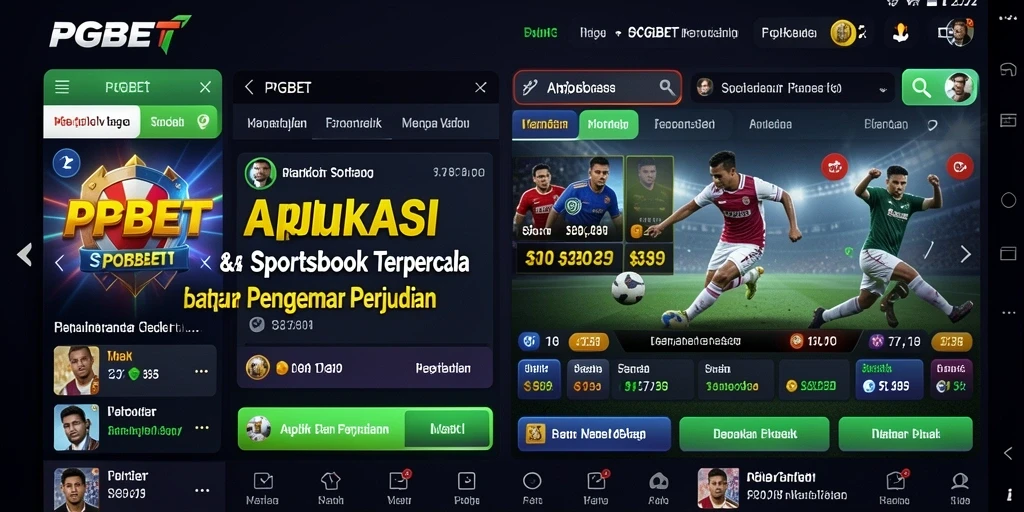Gambar tampilan utama PGBET menampilkan antarmuka sportsbook yang menarik.
