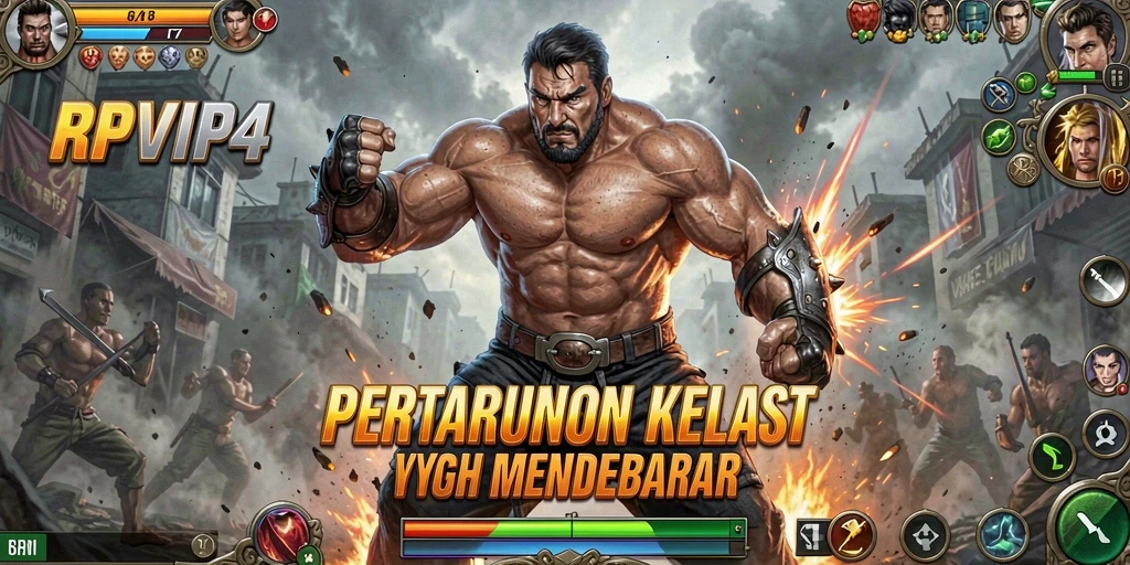 Tampilan mendebarkan dari pertarungan di RPVIP4.
